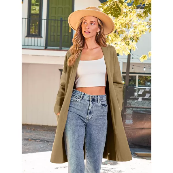 LILLUSORY Womens Oversized Long Cardigan Sweaters 2023 Fall Trendy Coatigan Lightweight Jackets Knit Winter CoatLightcamel