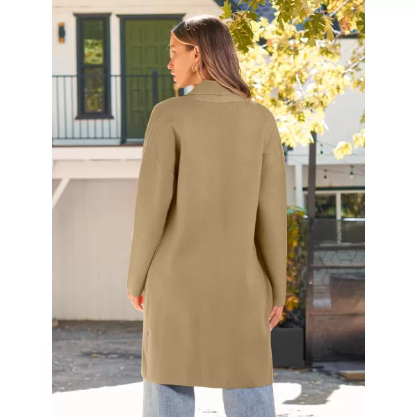 LILLUSORY Womens Oversized Long Cardigan Sweaters 2023 Fall Trendy Coatigan Lightweight Jackets Knit Winter CoatLightcamel