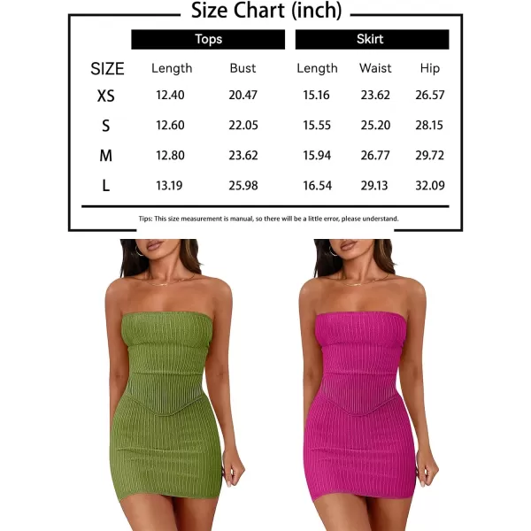 LILLUSORY Womens Two Piece Outfits Summer Matching Sets Crop Tops and Bodycon SkirtWhite