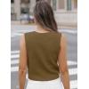 imageLILLUSORY Sweater Vest Women Dressy Button Up Sweater Tank Tops 2025 Knit Work Business Casual OutfitsCamel