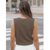 imageLILLUSORY Sweater Vest Women Dressy Button Up Sweater Tank Tops 2025 Knit Work Business Casual OutfitsDeepcamel