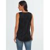 imageLILLUSORY Womens Dressy Business Casual Tank Tops Summer Sleeveless Trendy Spring Blouses Flowy Work ShirtsBlack