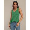imageLILLUSORY Womens Dressy Business Casual Tank Tops Summer Sleeveless Trendy Spring Blouses Flowy Work ShirtsGreen
