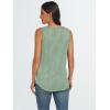 imageLILLUSORY Womens Dressy Business Casual Tank Tops Summer Sleeveless Trendy Spring Blouses Flowy Work ShirtsMint Green
