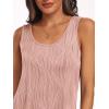imageLILLUSORY Womens Dressy Business Casual Tank Tops Summer Sleeveless Trendy Spring Blouses Flowy Work ShirtsPink