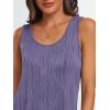 imageLILLUSORY Womens Dressy Business Casual Tank Tops Summer Sleeveless Trendy Spring Blouses Flowy Work ShirtsPurple