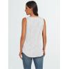 imageLILLUSORY Womens Dressy Business Casual Tank Tops Summer Sleeveless Trendy Spring Blouses Flowy Work ShirtsWhite