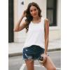imageLILLUSORY Womens Loose Fit Casual Flowy Basic Tank Tops Sleeveless Summer Tops Clothing Outfits 2025White