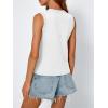 imageLILLUSORY Womens Tank Tops Sweater Vest Sleeveless Cute Shirts Dressy Casual Clothes Spring Summer Outfits Trendy 2025White