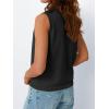 imageLILLUSORY Womens Vest Tops Knit Sleeveless Sweaters Button Down V Neck Casual Clothes Trendy Summer Outfits 2025Black