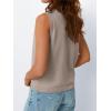 imageLILLUSORY Womens Vest Tops Knit Sleeveless Sweaters Button Down V Neck Casual Clothes Trendy Summer Outfits 2025Flowergrey