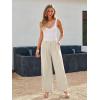 imageLILLUSORY Wide Leg Dress Pants Womens High Waisted Dressy TrousersBeige