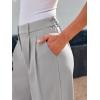 imageLILLUSORY Wide Leg Dress Pants Womens High Waisted Dressy TrousersGrey