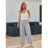 imageLILLUSORY Wide Leg Dress Pants Womens High Waisted Dressy TrousersGrey