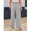 imageLILLUSORY Wide Leg Dress Pants Womens High Waisted Dressy TrousersGrey