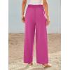imageLILLUSORY Wide Leg Dress Pants Womens High Waisted Dressy TrousersPink