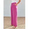 imageLILLUSORY Wide Leg Dress Pants Womens High Waisted Dressy TrousersPink