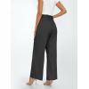 imageLILLUSORY Wide Leg Dress Pants Womens Paperbag High Waisted Business Casual Trousers with Removable BeltBlack
