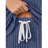imageLILLUSORY 2 Piece Lounge Sets for Women Fall Lightweight Cute Soft Pajamas Two Piece Comfy Loungewear Travel Matching SetNavy