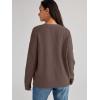 imageLILLUSORY Cardigan Sweaters for Women 2025 Early Fall Fashion Oversized Lightweight Sweater V Neck Knit Work Casual Outfits Clothes Button Tops Shirts BlousesNutmeg