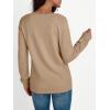 imageLILLUSORY Cardigan Sweaters for Women 2025 Trendy Summer Lightweight Cardigans Spring Sweater Button Down Shirts OutfitsKhaki