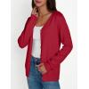 imageLILLUSORY Cardigan Sweaters for Women 2025 Trendy Summer Lightweight Cardigans Spring Sweater Button Down Shirts OutfitsRed