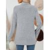 imageLILLUSORY Cardigan Sweaters for Women Lightweight Open Front Cardigans Casual Loose 2025 Fall Sweater with PocketsGrey