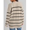 imageLILLUSORY Women Oversized Cardigan Sweater 2025 Fall Outfits Cloth Fashion V Neck Knit Button Front Casual Trendy TopsS Apricot