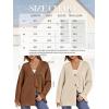 imageLILLUSORY Women Oversized Cardigan Sweater 2025 Fall Outfits Cloth Fashion V Neck Knit Button Front Casual Trendy TopsS Apricot