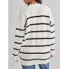 imageLILLUSORY Women Oversized Cardigan Sweater 2025 Fall Outfits Cloth Fashion V Neck Knit Button Front Casual Trendy TopsS White