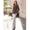 imageLILLUSORY Womens Fall Cardigan Sweaters 2025 Lightweight Oufits Clothes Fashion Trendy Long Sleeve Tops Casual JacketsCoffee