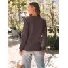 imageLILLUSORY Womens Fall Cardigan Sweaters 2025 Lightweight Oufits Clothes Fashion Trendy Long Sleeve Tops Casual JacketsCoffee