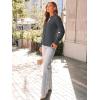 imageLILLUSORY Womens Fall Cardigan Sweaters 2025 Lightweight Oufits Clothes Fashion Trendy Long Sleeve Tops Casual JacketsGrey