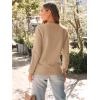 imageLILLUSORY Womens Fall Cardigan Sweaters 2025 Lightweight Oufits Clothes Fashion Trendy Long Sleeve Tops Casual JacketsKhaki