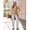 imageLILLUSORY Womens Fall Cardigan Sweaters 2025 Lightweight Oufits Clothes Fashion Trendy Long Sleeve Tops Casual JacketsKhaki