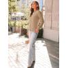imageLILLUSORY Womens Fall Cardigan Sweaters 2025 Lightweight Oufits Clothes Fashion Trendy Long Sleeve Tops Casual JacketsKhaki