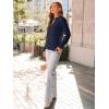 imageLILLUSORY Womens Fall Cardigan Sweaters 2025 Lightweight Oufits Clothes Fashion Trendy Long Sleeve Tops Casual JacketsNavy