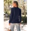 imageLILLUSORY Womens Fall Cardigan Sweaters 2025 Lightweight Oufits Clothes Fashion Trendy Long Sleeve Tops Casual JacketsNavy