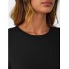 imageLILLUSORY Womens Lightweight Sweater Fall Fashion 2025 Pullover Soft Basic Knit Dressy Casual Tops Winter Outfits ClothesBlack