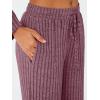 imageLILLUSORY Womens Lounge Sets 2 Piece Matching Pajamas Fall Fashion 2025 Ribbed Knit Outfits Long Sleeve Casual SweatsuitsWinered
