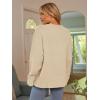 imageLILLUSORY Womens Oversized Sweaters Fuzzy Chunky Warm Pullover SweaterApricot