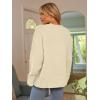 imageLILLUSORY Womens Oversized Sweaters Fuzzy Chunky Warm Pullover SweaterBeige
