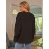 imageLILLUSORY Womens Oversized Sweaters Fuzzy Chunky Warm Pullover SweaterCoffee
