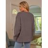 imageLILLUSORY Womens Oversized Sweaters Fuzzy Chunky Warm Pullover SweaterNutmeg
