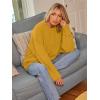 imageLILLUSORY Womens Oversized Sweaters Fuzzy Chunky Warm Pullover SweaterYellow
