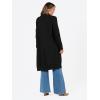 imageLILLUSORY Long Cardigan Sweaters for Women Fall Trendy Oversized Open Front Winter CoatBlack