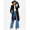 imageLILLUSORY Long Cardigan Sweaters for Women Fall Trendy Oversized Open Front Winter CoatBlack