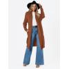 imageLILLUSORY Long Cardigan Sweaters for Women Fall Trendy Oversized Open Front Winter CoatBrown