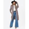 imageLILLUSORY Long Cardigan Sweaters for Women Fall Trendy Oversized Open Front Winter CoatLight Camel