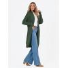 imageLILLUSORY Long Cardigan Sweaters for Women Fall Trendy Oversized Open Front Winter CoatOlive